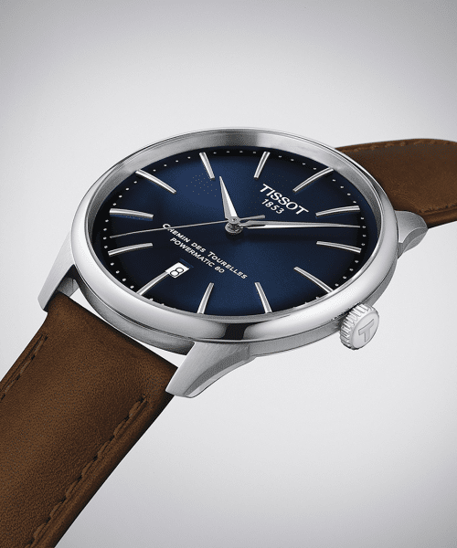 Alternative view of Tissot Chemin Des Tourelles Powermatic 80 42mm - T139.407.16.041.00