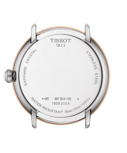 Alternative view of Tissot Glendora 18K Gold 33mm T929.210.46.261.00