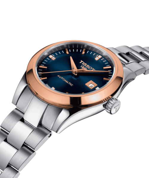 Alternative view of Tissot T-My Lady Automatic 18K Gold bezel - T930.007.41.046.00