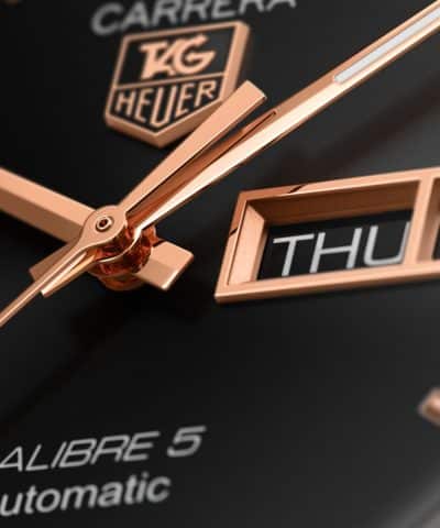 TAG Heuer Carrera Calibre 5 Day-Date 41mm - WAR201C.BA0723 - Bilde 2