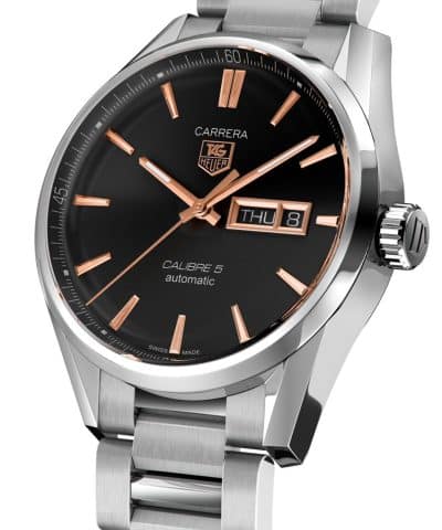 TAG Heuer Carrera Calibre 5 Day-Date 41mm - WAR201C.BA0723