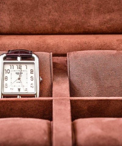 Leanschi Collector's watch-box for 6 watches in PU-leather - Bilde 2