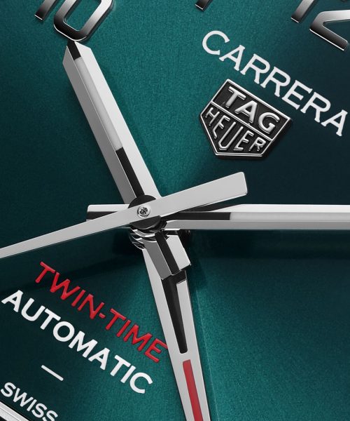 Alternative view of TAG Heuer Carrera Date Twin-Time 41mm - WDA2114.BA0043