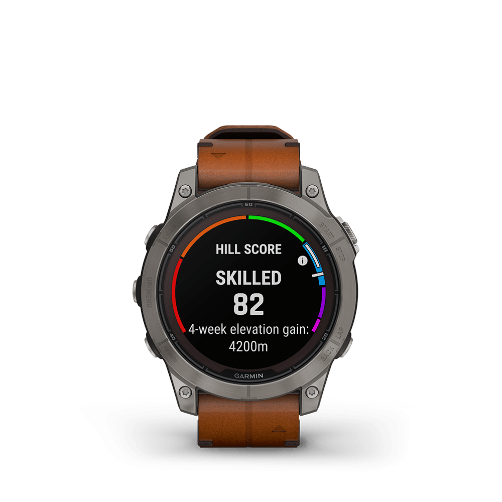 Garmin fēnix 7 Pro – Sapphire Solar Edition, Chestnut Leather - Bilde 7