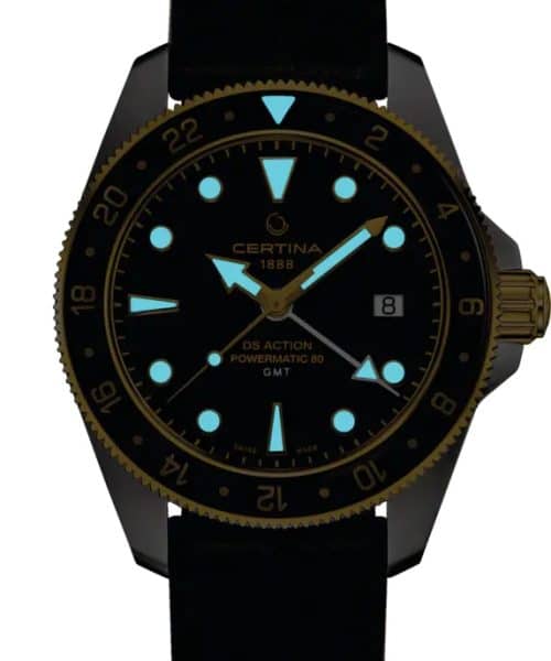 Alternative view of Certina DS Action GMT Powermatic 80
Automatic 41mm C032.929.26.051.00