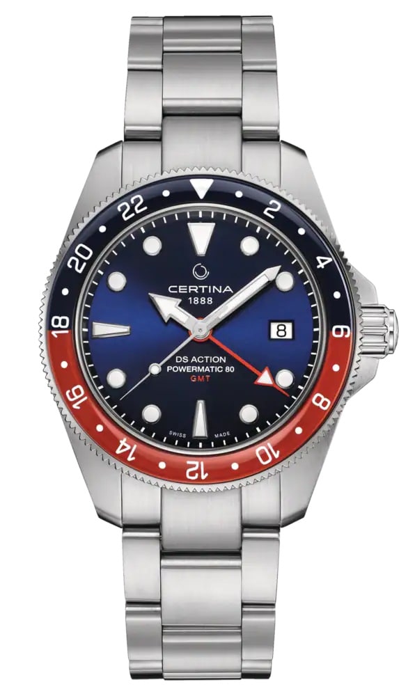 Certina DS Action GMT Powermatic 80Automatic 41mm C032.929.11.041.00